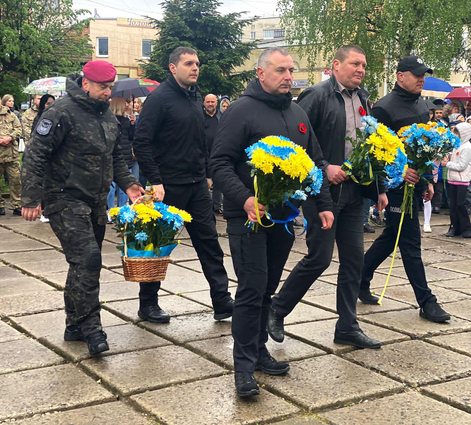 В Калуші відкрили анотаційну дошку спецпризначенцю Віктору Паньківу. ФОТО