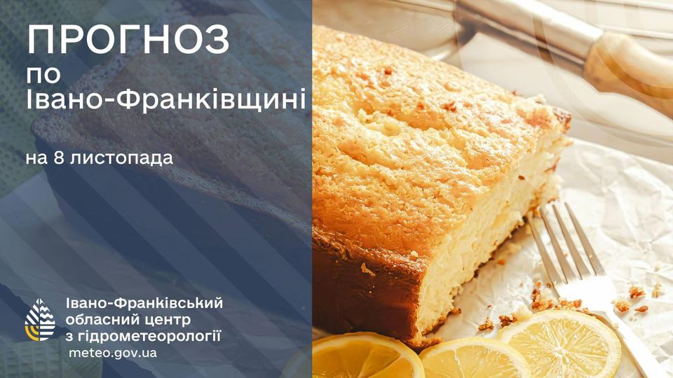 Прогноз погоди на 8 листопада 2024 року