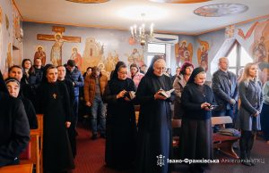 Владика Микола Семенишин, Єпископ-помічник Івано-Франківської Архієпархії УГКЦ, здійснив архіпастирський візит до монастиря Згромадження Сестер Мироносиць