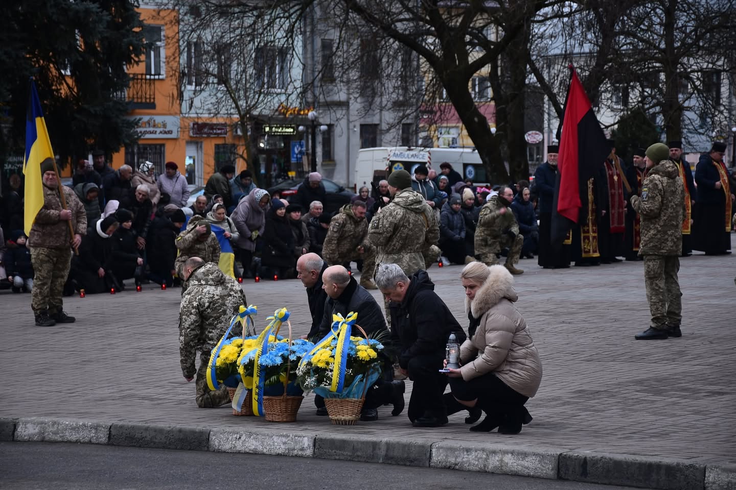 У скорботі схилив Рогатин голову перед вічною і світлою пам’яттю Воїна – Тараса Гайдея