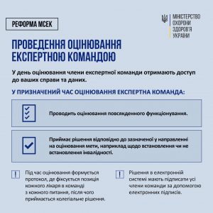 З 1 січня в Україні запрацювала нова система оцінювання повсякденного функціонування людини, що замінила МСЕКи