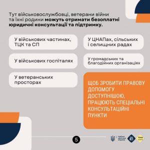 Як військовослужбовцям отримати безоплатну правничу допомогу?