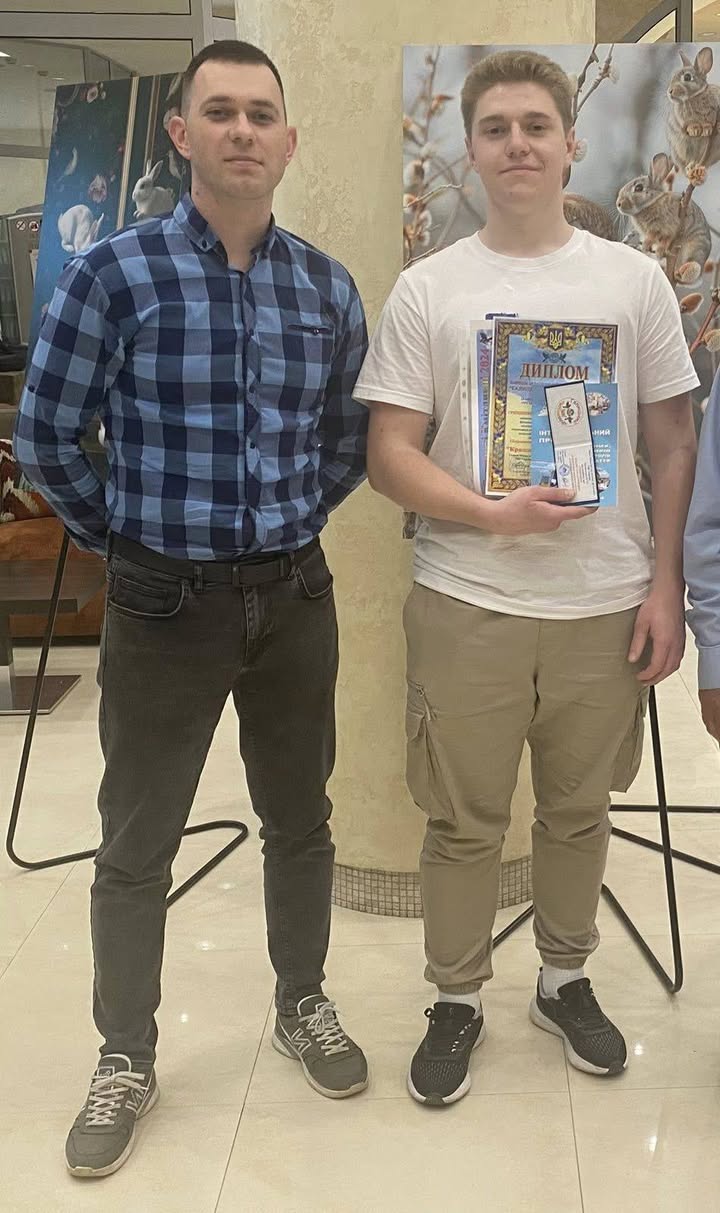 Випускник політехнічного коледжу отримав відзнаку «Кращий юний Галицький кмітливець»