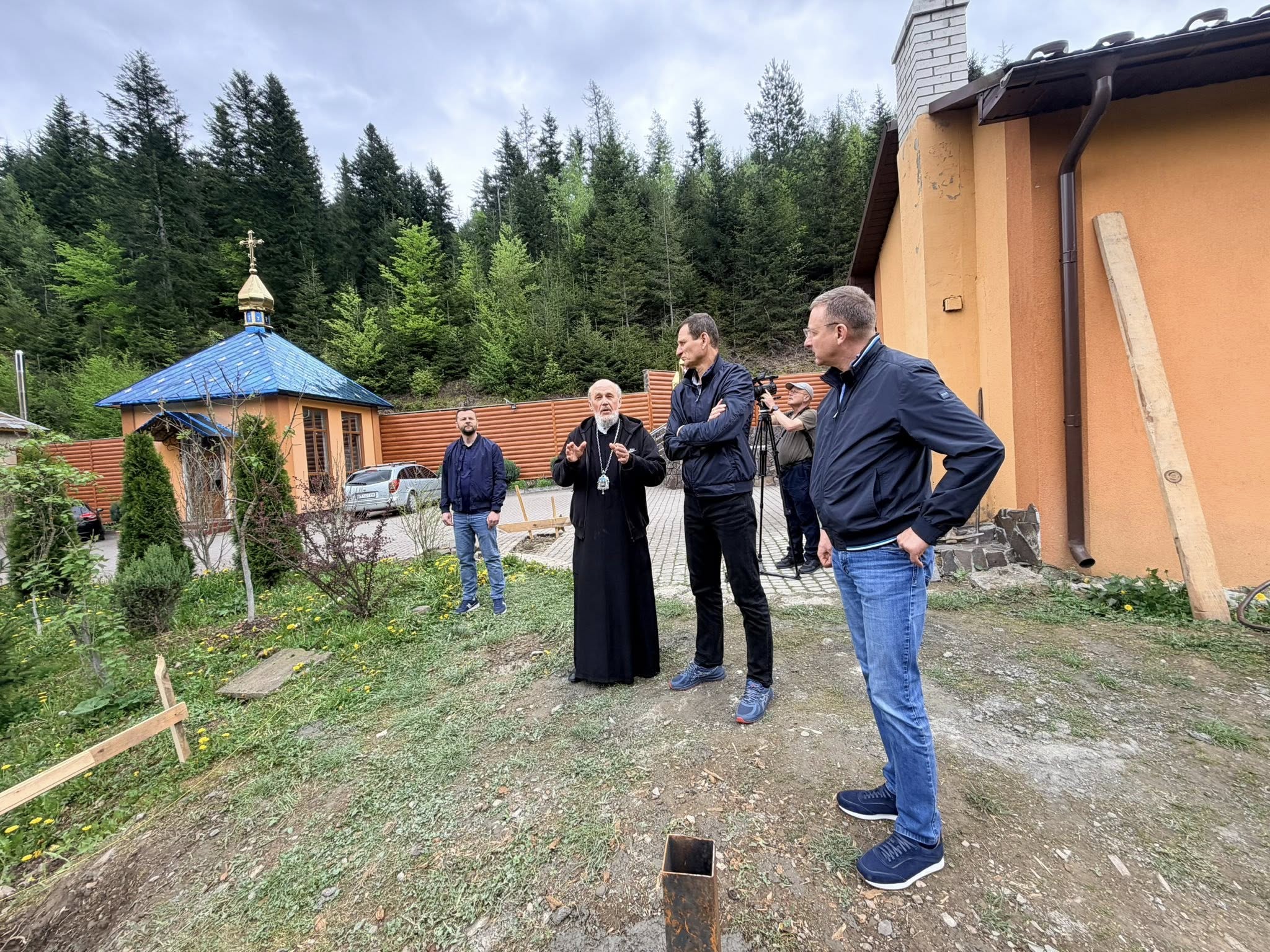 Керівники обласної ради з робочим візитом відвідали Манявський скит