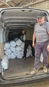Волонтери БФ «Чисті Серцем» передали гуманітарну допомогу бійцям батальйону К2 та спецпризначенцям