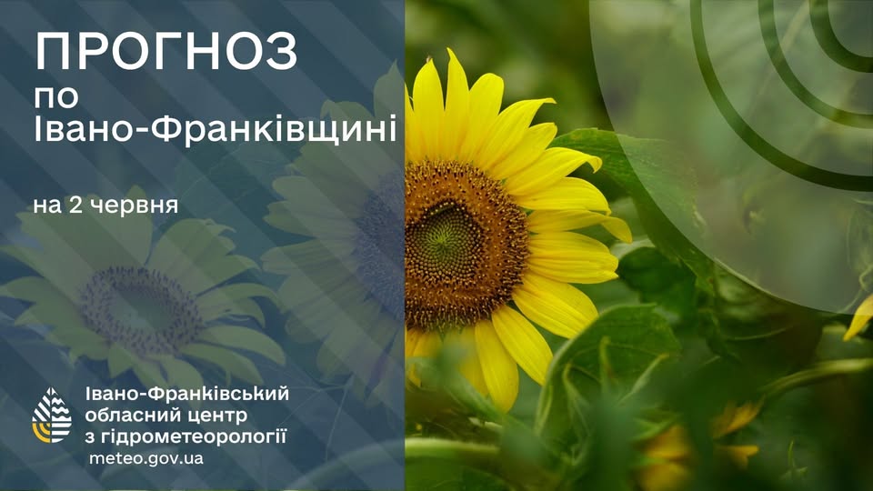 Прогноз погоди на 02 червня 2026 року