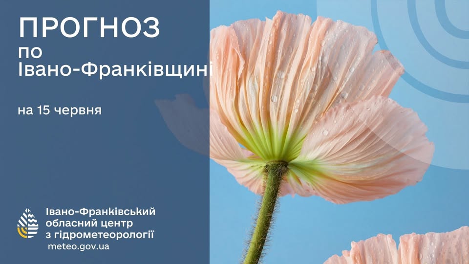 Дощі, грози та шквалистий вітер: синоптики дали прогноз погоди на Прикарпатті на 15 червня