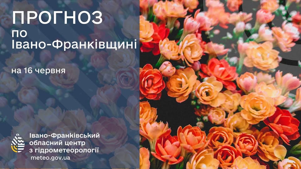 Синоптики прогнозують грозу та шквалистий вітер на Прикарпатті 16 червня