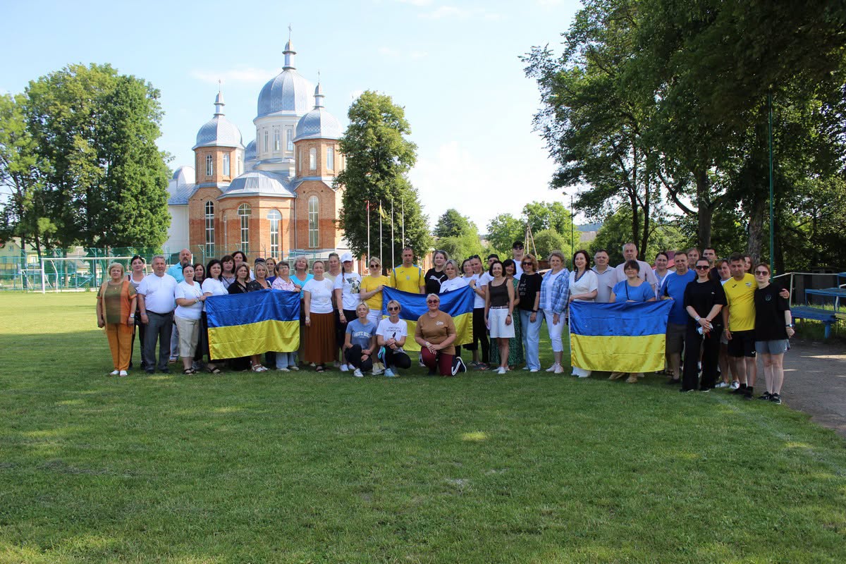 До Дня Конституції України у Делятині відбувся благодійний забіг «Біжу для Перемоги»