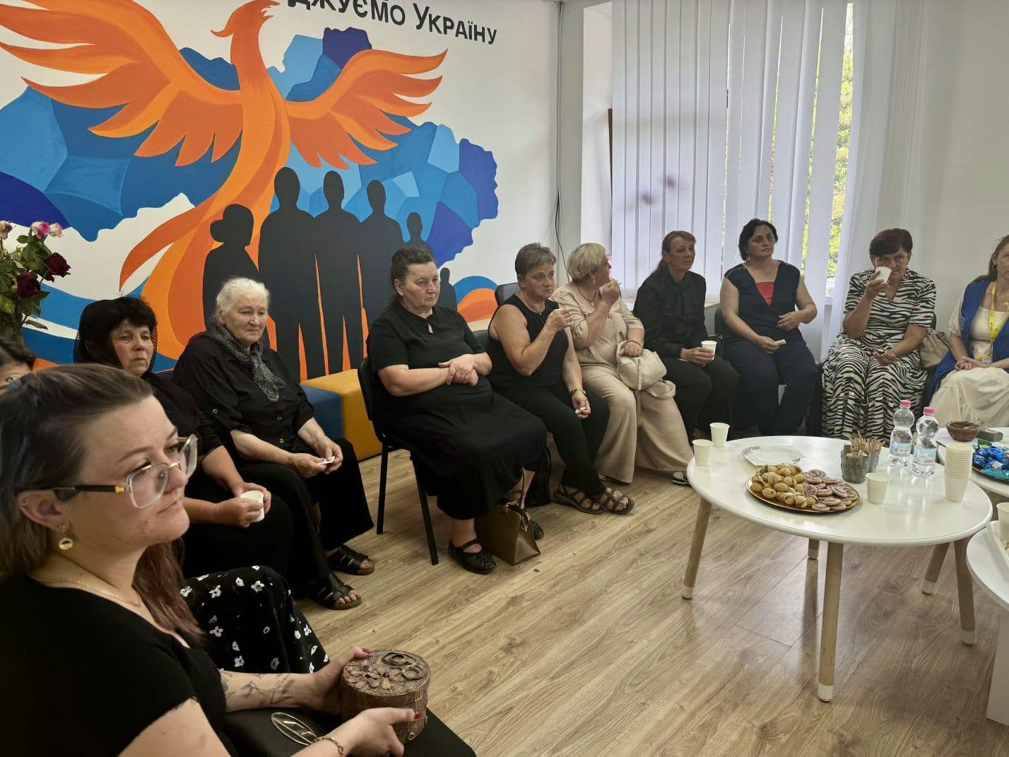 В Івано-Франківський обласний ветеранський простір “Ветеран ПРО” відбулася зустріч із родинами загиблих Героїв Перегінської громади