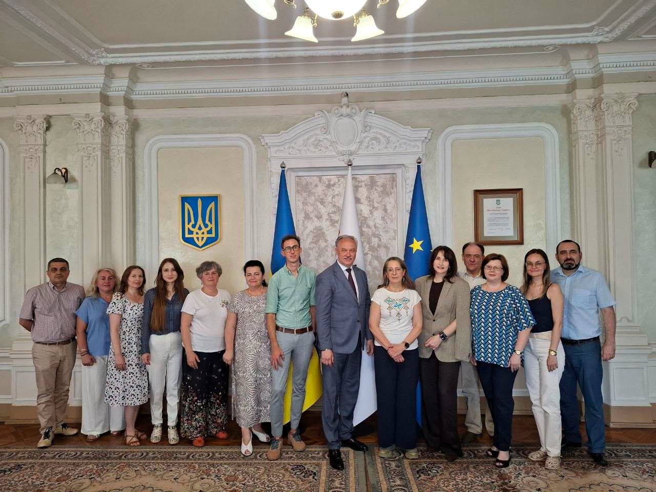 Розширення співпраці: ІФНМУ відвідала бельгійська делегація