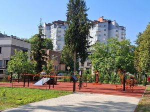 В Івано-Франківську відкрили реабілітаційний майданчик для пацієнтів міської клінічної лікарні №1