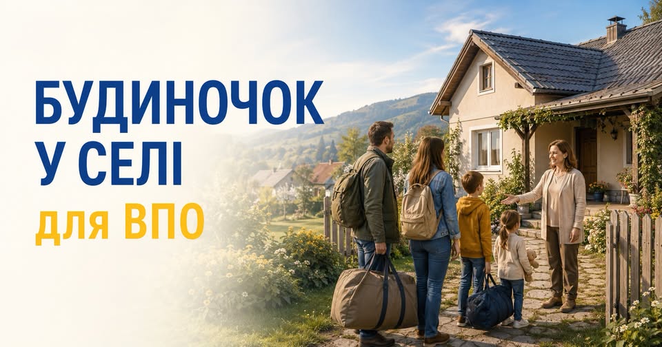 У Лисецькій громаді реалізовуватимуть програму «Будиночок у селі» для ВПО