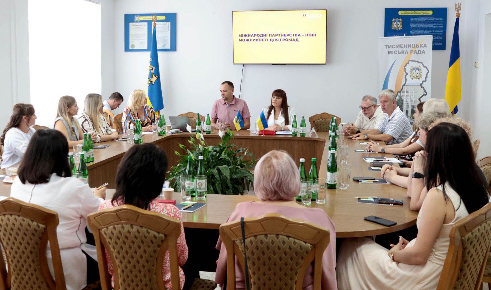 У Тисмениці  відбувся захід під назвою «Добрі практики з налагодження міжнародних партнерств»