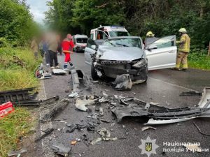 Семеро травмованих у трьох ДТП на Прикарпатті: поліція встановлює обставини аварій
