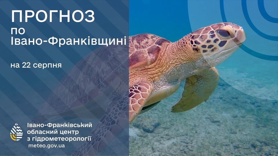 Прогноз погоди по Івано-Франківську та області на 22 серпня 2026 року