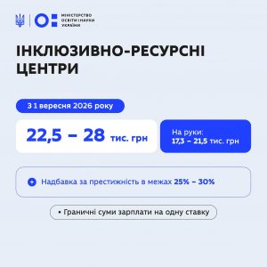 Посадові оклади педагогічних і науково-педагогічних працівників зростуть ще на 20%