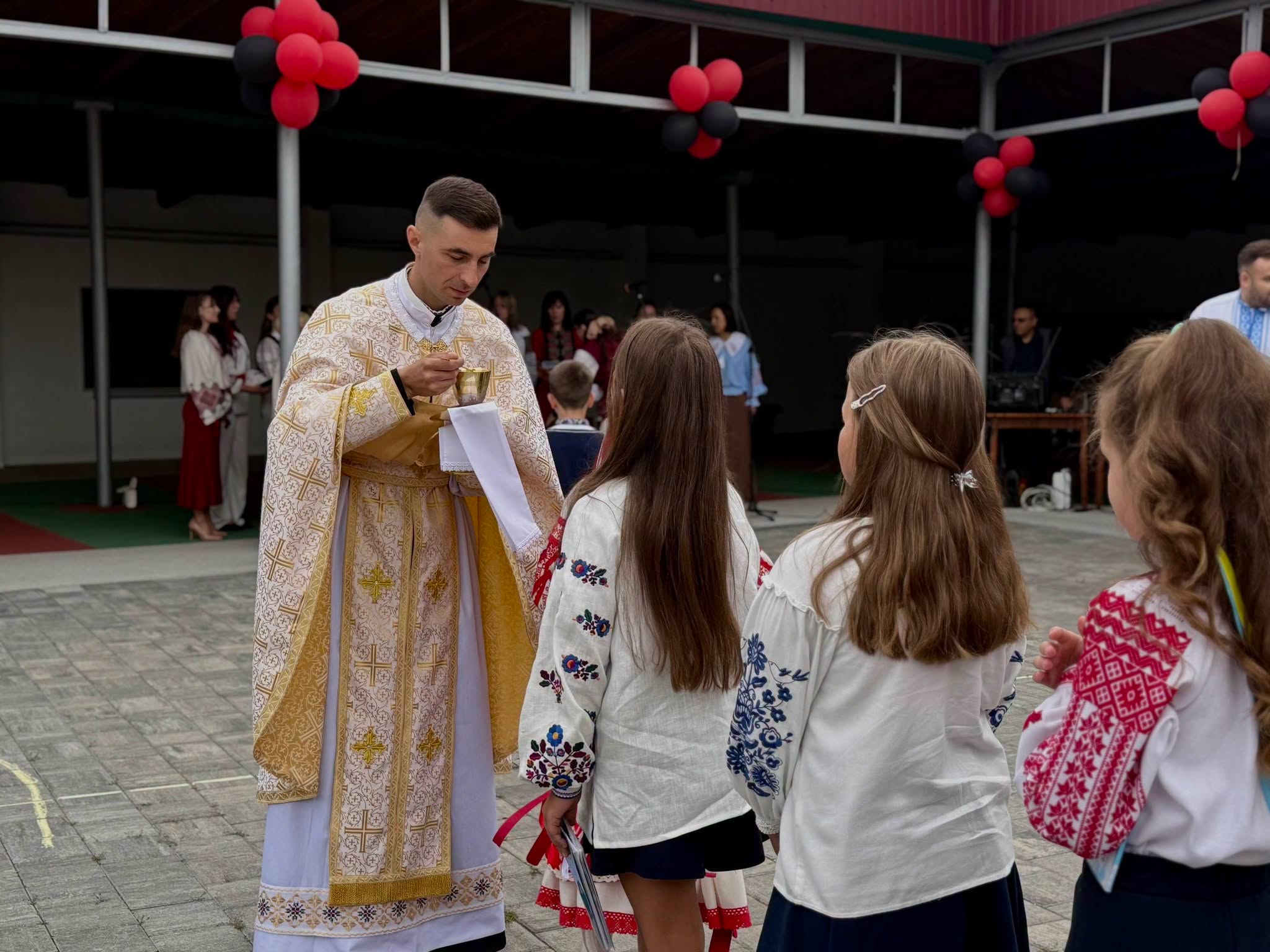 У Католицькій школа святого Василія Великого молитвою розпочали новий навчальний рік