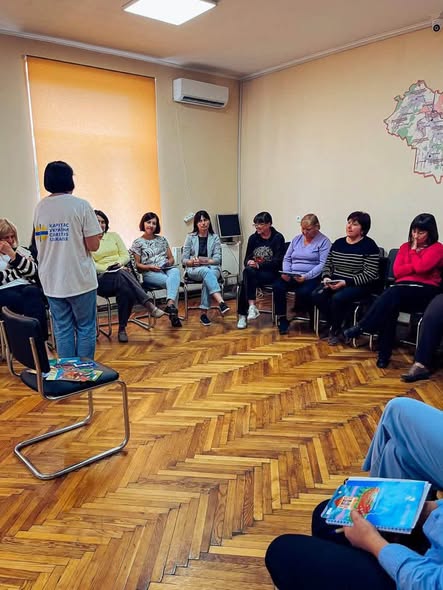 В Отинійській селищній територіальній громаді відбувся другий день тренінгу в межах проєкту «Зміцнення стійкості в громадах»
