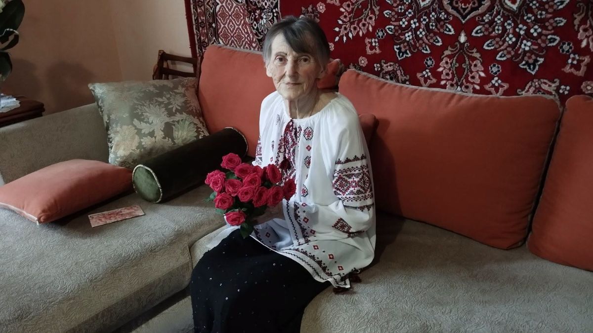 Жителька Брошнева-Осади Ганна Остафійчук відзначила 90-річний ювілей