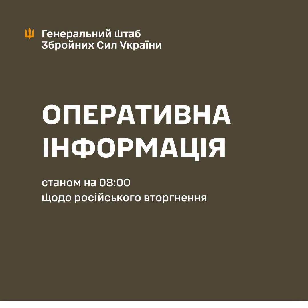Оперативна інформація станом на 08:00 05.09.2026 щодо російського вторгнення