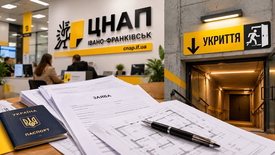 В Івано-Франківську триває прийом заявок на програму співфінансування облаштування найпростіших укриттів у багатоповерхівках