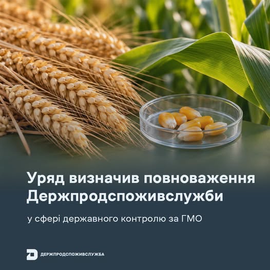 Кабмін розширив повноваження Держпродспоживслужби щодо контролю за ГМО