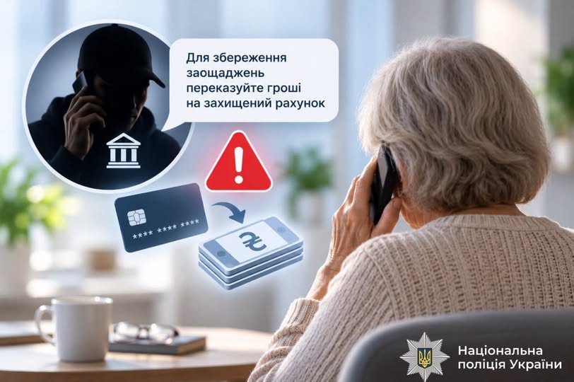 Перерахувала «псевдобанкіру» 300 тисяч гривень: поліція Калущини розслідує чергове шахрайство