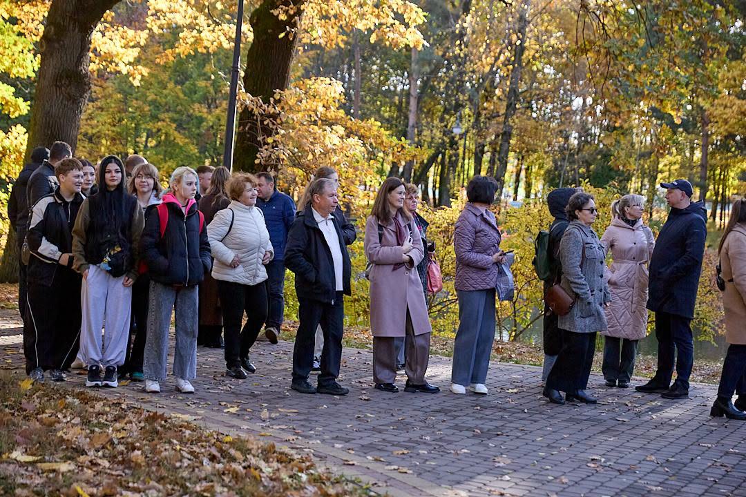 Від теорії до практики, учасники форуму UrbanLakes відвідали зелені простори Івано-Франківська