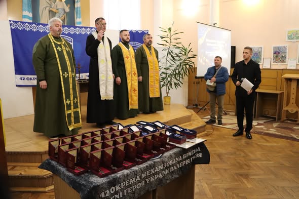 У Івано-Франківську відбулося вручення нагород родинам військовослужбовців