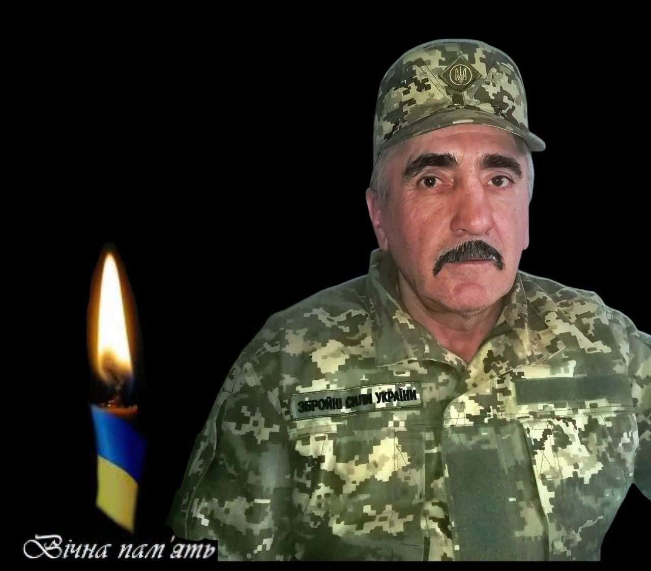 На Чернігівщині помер боєць з Прикарпаття Василь Кос